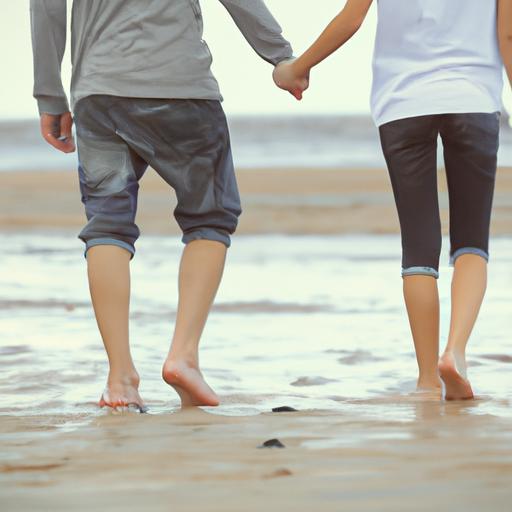 Tăng cường mối quan hệ tình cảm bằng cách đi dạo trên bãi biển